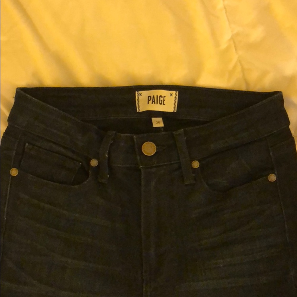Paige dark wash Hoxton Ultra Skinny jeans size 26
